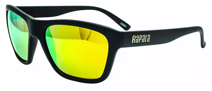 Rapala Dorado Matte Black Silver Mirror - Kunststofflinsen - 022677381145 - 1