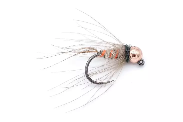 Red Rib killer with Copper Bead - Nassfliegen - 06429810537515 - 1