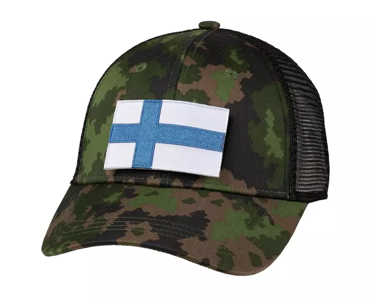 Salon Trucker Cap Camo M05 Velcro Suomi - Kopfbedeckungen - 6419647063875 - 1