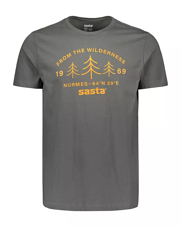 Sasta Wilderness T-Paita Harmaa #XXL - Hemden - 6419619202615 - 1