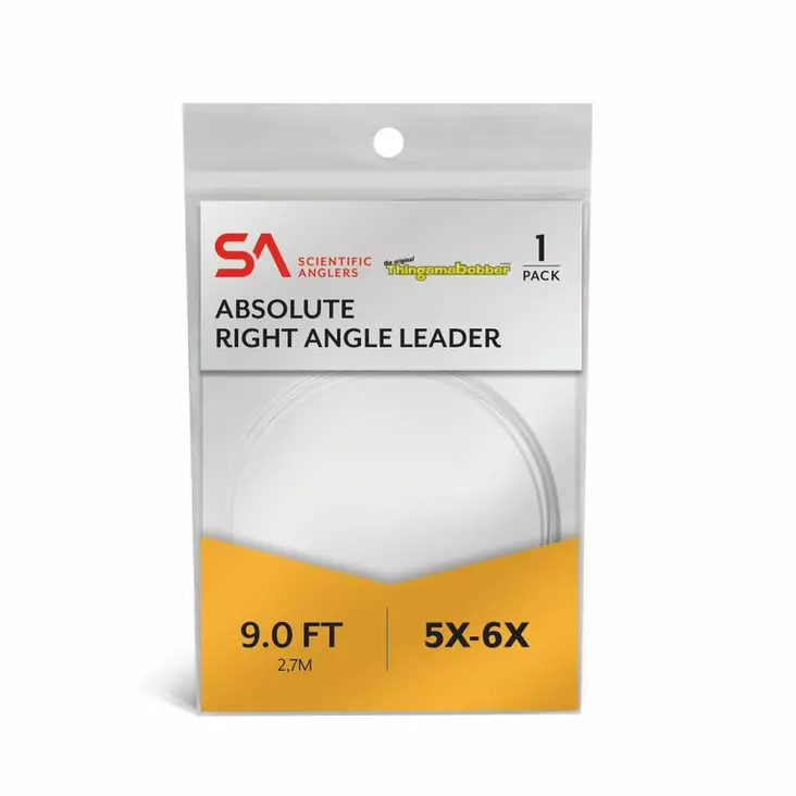 Scientific Anglers Absolute Right Angle leader 11' - Nylon-Vorfächer - 840309141215 - 2