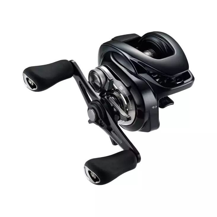 Shimano Metanium DC A 71 LH - Niedrigprofil-Baitcast-Rollen - 0022255284875 - 1