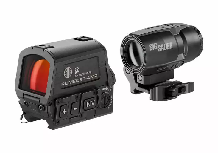 Sig Sauer Romeo8T AMR Juliet 3T AMR - Rotpunkt- und holografische Visiere für Gewehre - 798681714285 - 1
