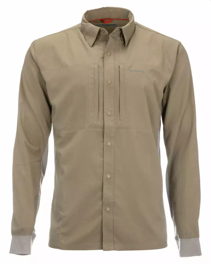 Simms BugStopper Intruder BC Shirt Tan - Hemden - 694264548325 - 1