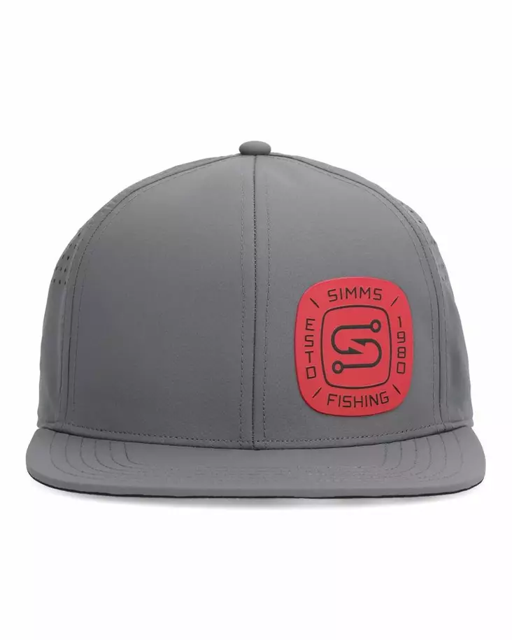Simms Flatbill Cap Slate - Kappen - 694264646335 - 2