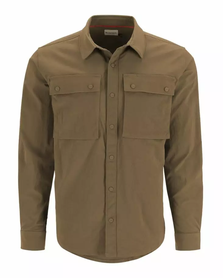 Simms Lodge Work Shirt Driftwood - Hemden - 694264661055 - 2