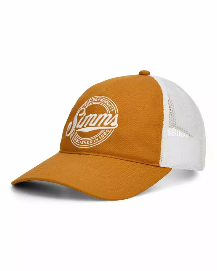 Simms Small Fit Trucker Amaratto - Trucker-Kappen - 694264719275 - 1