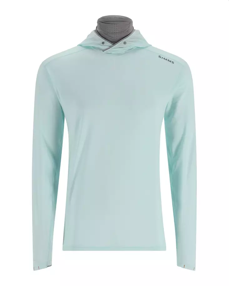 Simms Solarflex Guide Hoody Sea Breeze / Regiment Camo Cinder - Hemden - 694264611395 - 1