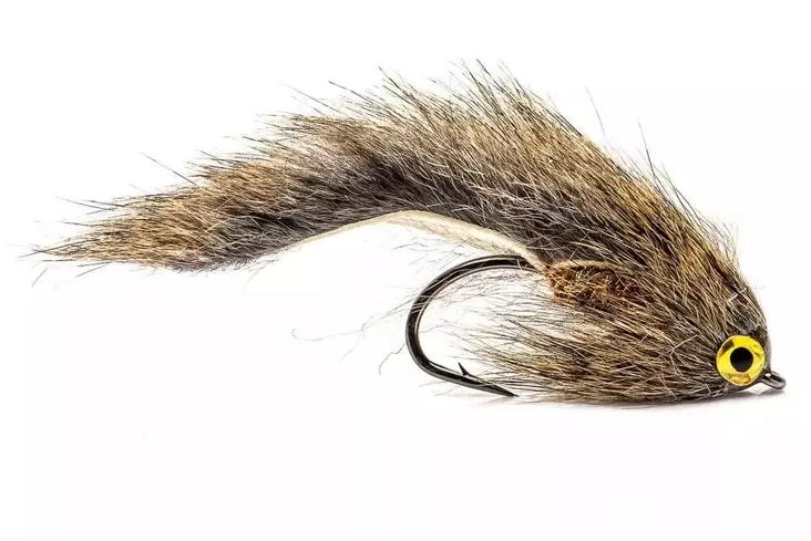 Squirrell Zonker Natural Brown - Streamer und Wooly Buggers - 8859202538925 - 1