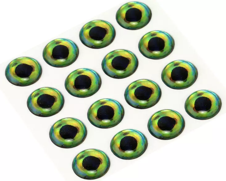 Sybai 3D Epoxy Fish Eyes 10mm -tarrasilmät - 3D-Augen - 402004000095 - 1