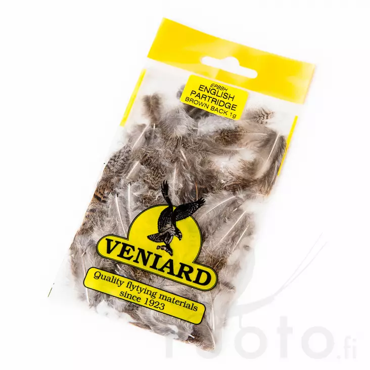 Veniard English Partridge Brown Back - Andere Federn und Plüme - 5056304603459 - 1