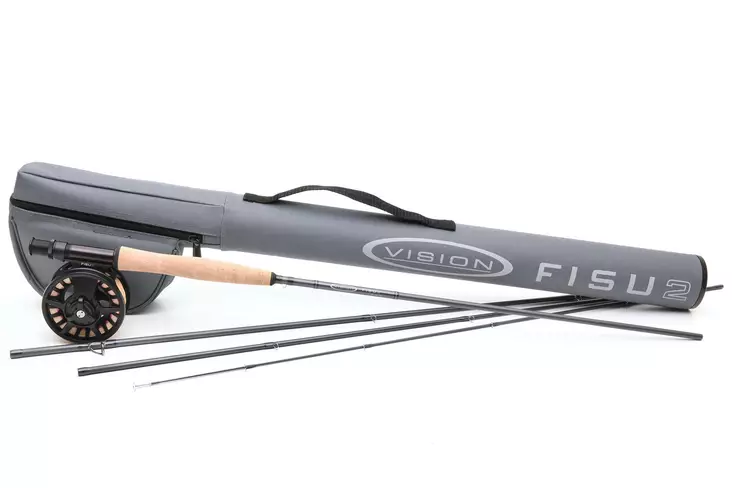 Vision Fisu2 Outfit Grey - Fliegenfischen-Sets - 6417512843645 - 1