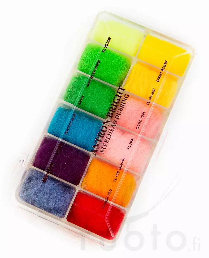 Wapsi Dispencer Antron Bright Steelhead - Dubbing-Spender - 053526352115 - 1