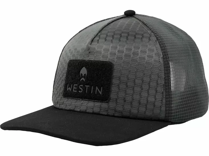 Westin Hexagon Cap Steel Gray/Black - Trucker-Kappen - 5707549534335 - 1