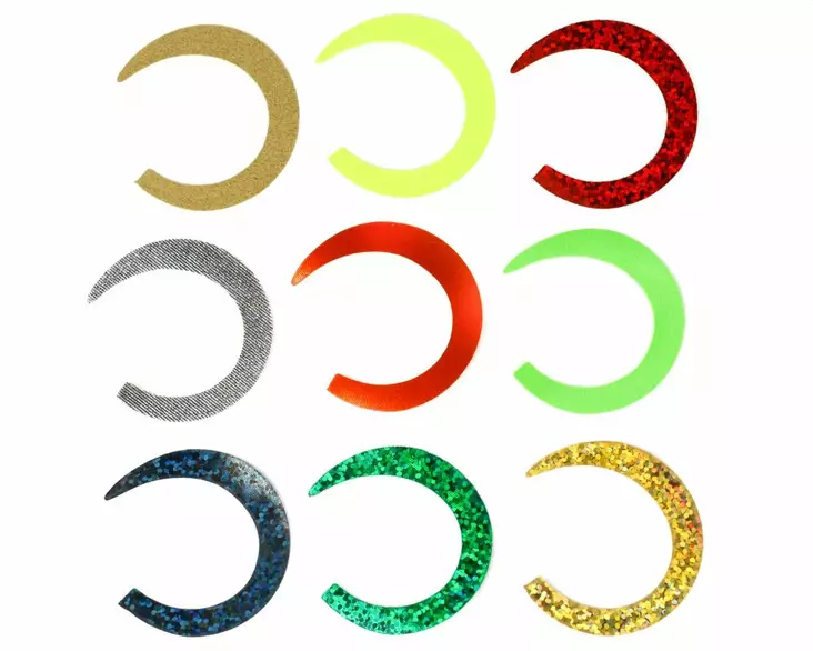 Wiggle Tails M - Andere Fliegenbindematerialien - 408500065255 - 1