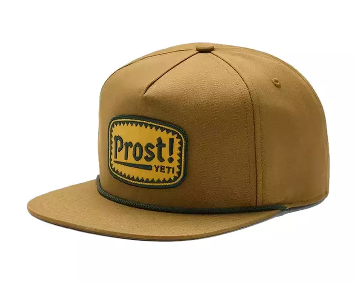 Yeti Prost Flat Brim Rope Hat Brown - Caps - 888830516065 - 1
