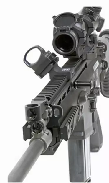 GG&G 45 Degree Offset Accessory Rail - Gewehrteile - GGG-1526 - 2