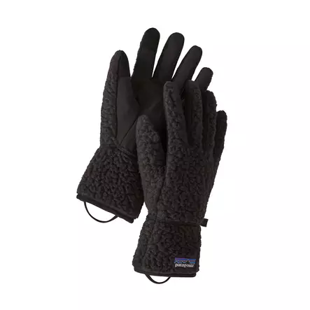Patagonia Retro Pile Gloves Black - Handschuhe - 192964494596 - 1