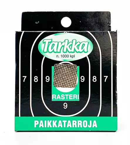 Tarkka Paikkatarra Rasteri - Schießaufkleber - 6410362412306 - 1