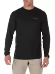 5.11 Triblend Legacy L/S Tee Black Htr - Taktische Shirts - 888579358346 - 1