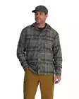 Simms Coldweather Hoody Gunmetal Neo Plaid - Hemden - 694264655276 - 3