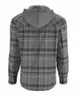 Simms Coldweather Hoody Gunmetal Neo Plaid - Hemden - 694264655276 - 5