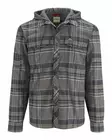 Simms Coldweather Hoody Gunmetal Neo Plaid - Hemden - 694264655276 - 1