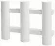 Berkley Tri-Tube Rod Rack White - Rutenhalter - 028632028896 - 1