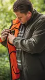 Deerhunter Gamekeeper Reversible Fleece Jacket - Jagdjacken für Männer - 5702827190456 - 10