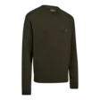Deerhunter Harrington V-Neck Knit Forest Ember Melange - Hemden - 5702827236246 - 1