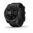 Garmin Fenix 7X Sapphire Solar Carbon Grey DLC Titanium with Black Band - GPS-Geräte und Wearables - 0753759278236 - 1