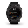 Garmin Fenix 7X Sapphire Solar Carbon Grey DLC Titanium with Black Band - GPS-Geräte und Wearables - 0753759278236 - 4