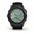 Garmin Fenix 7X Sapphire Solar Carbon Grey DLC Titanium with Black Band - GPS-Geräte und Wearables - 0753759278236 - 3