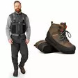 Guideline Laxa 2.0 Zip Wader and Felt Boot Bundle - Watausrüstung-Kombinationen - 2035002040S6 - 1
