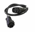 Lowrance Adapter - Black 9-Pin To Blue 7 - Lowrance Zubehör - 9420024145296 - 1