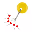 Mikado Floating Stopper White/Red Fluorescent - Feeder-Verbinder, Perlen & Stopper - 5900637162636 - 1
