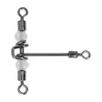Mikado Roller Swivel Triple with T-Beads - Wirbel & Quick-Change-Links - 5900637148456 - 2