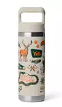 Yeti Rambler 18oz Straw Bottle Cape Summer Camp - Thermosflaschen und -becher - 888830659106 - 3