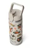 Yeti Rambler 18oz Straw Bottle Cape Summer Camp - Thermosflaschen und -becher - 888830659106 - 2