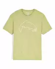 Simms Trout Outline T-Shirt Tent Green - Herren-T-Shirts - 694264694466 - 1