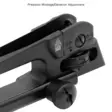 UTG PRO Forged Carry Handle 7075-T6 A2 Dual Aperture with 6/3 Drum - Offene Visierungen für Gewehre - 4717385550766 - 5