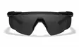 Wiley X Saber Advanced Grey & Clear - Matte Black - Schießbrillen - 712316000116 - 3