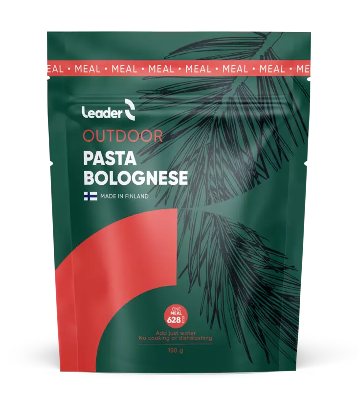 Leader Outdoor Pasta Bolognese 150g - Campingmahlzeiten - 6430080443406 - 1