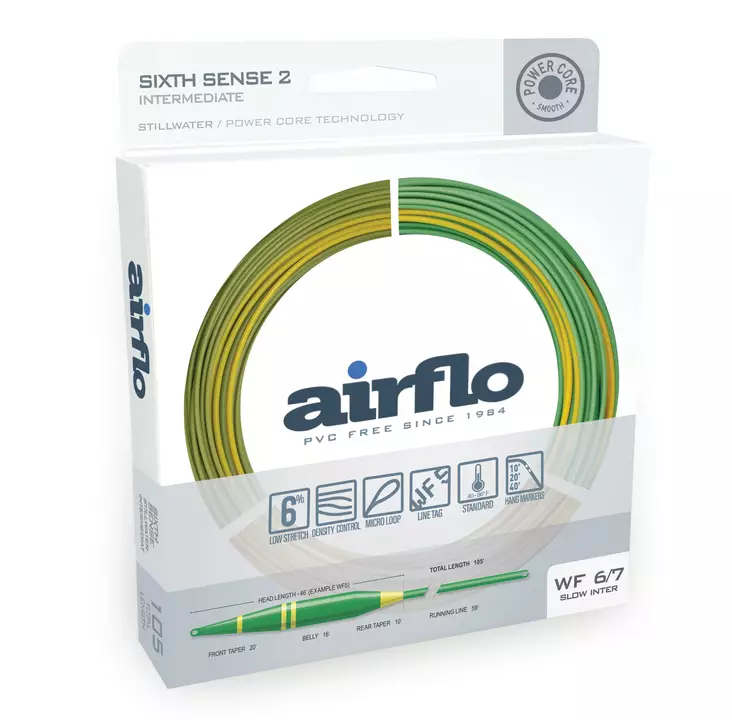 Airflo Sixth Sense Mid Intermediate - Sinkend - 614910117736 - 1