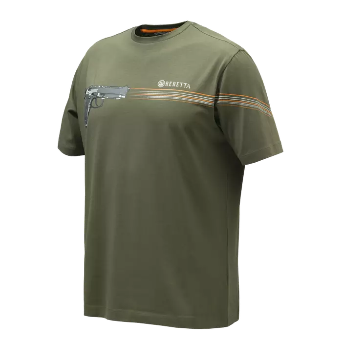 Beretta 92 T-shirt Green Stone - Hemden - 8051832531936 - 1