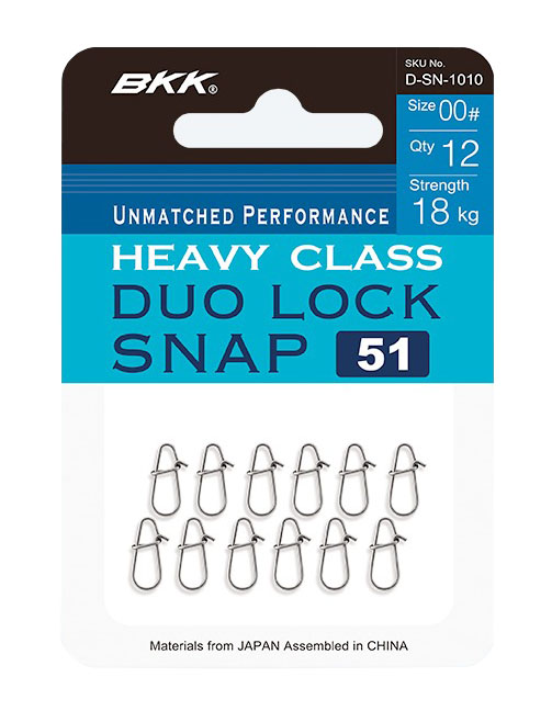 BKK DuoLock Snap-51 - Karabiner und Wirbel - 6970595282966 - 1