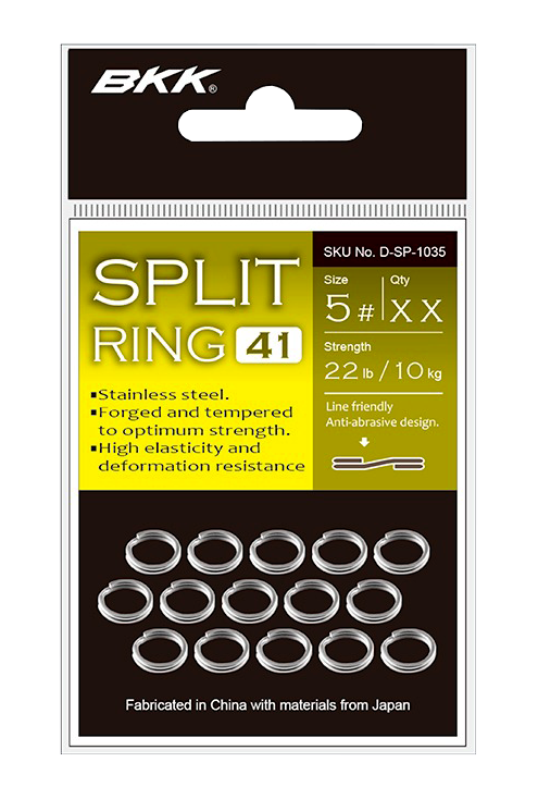 BKK SPLIT RING-41 - Sprengringe - 6939067082916 - 1