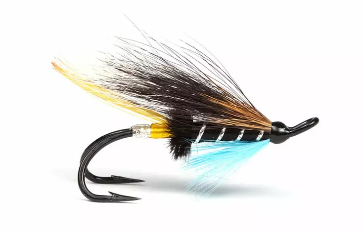 Blue Charm Double Hook Salmon Fly - Doppelhaken-Lachsfliegen - 7033840120556 - 1