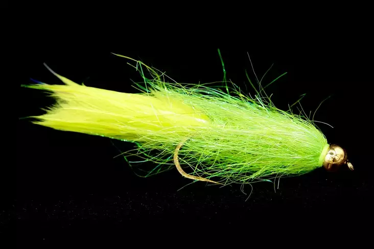 Chartreuse Leech Tungsten Beadhead - Streamer und Wooly Buggers - 8859202532916 - 1
