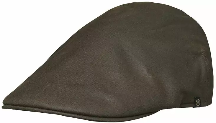 Chevalier Torre Waxed Cotton Sixpence Cap Leather Brown - Kopfbedeckungen - 808491153676 - 1
